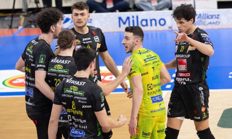 la Lube inciampa a Milano: si ferma all’Allianz Cloud in quattro set e resta al sesto posto la Lube inciampa a Milano: si ferma all’Allianz Cloud in quattro set e resta al sesto posto