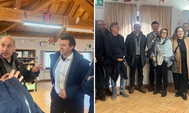 Tolentino, il tetto del nuovo ospedale pronto per giugno. Calcinaro: "Il punto di primo intervento resterà aperto H24" Tolentino, il tetto del nuovo ospedale pronto per giugno. Calcinaro: "Il punto di primo intervento resterà aperto H24"