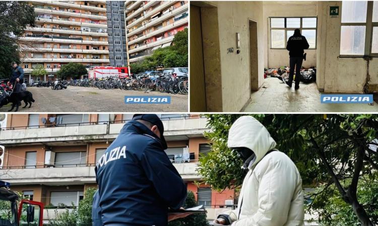 Hotel House, controllo interforze: identificate oltre 100 persone. Rimosse bombole Gpl Hotel House, controllo interforze: identificate oltre 100 persone. Rimosse bombole Gpl
