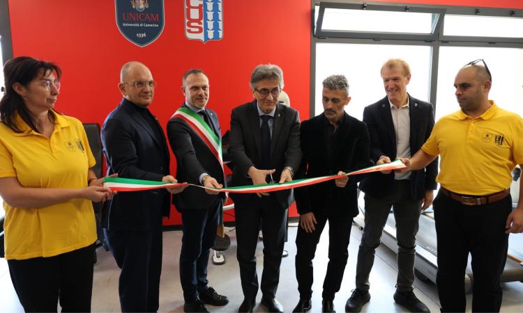 Unicam, inaugurata la nuova sala pesi e presentato il nuovo corso in Scienze Motorie