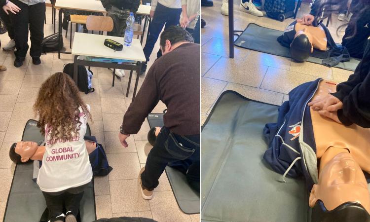 Civitanova, 90 studenti della "Pirandello" diventano esperti di manovre salvavita Civitanova, 90 studenti della "Pirandello" diventano esperti di manovre salvavita