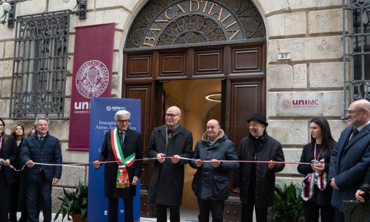 Inaugurati i nuovi spazi Unimc nell’ex Banca d’Italia, McCourt: "Un sogno che si avvera" (FOTO e VIDEO)