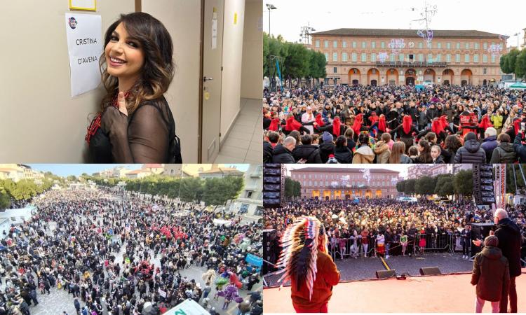 Civitanova, Carnevalando 2026 da record: 20 gruppi, oltre mille figuranti e Cristina D’Avena in piazza