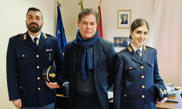 Questura di Macerata, rinforzi in arrivo: assegnati due vice ispettori Questura di Macerata, rinforzi in arrivo: assegnati due vice ispettori