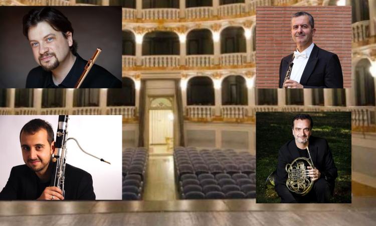 Alessio Allegrini e la Form in concerto a Macerata: al Lauro Rossi protagonisti i fiati di Santa Cecilia