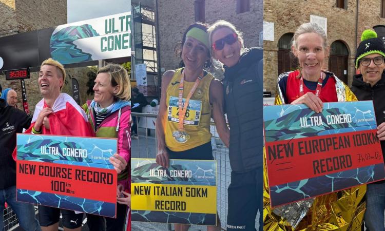 Porto Recanati capitale dell'atletica: pioggia di record all'Ultramaratona del Conero Porto Recanati capitale dell'atletica: pioggia di record all'Ultramaratona del Conero
