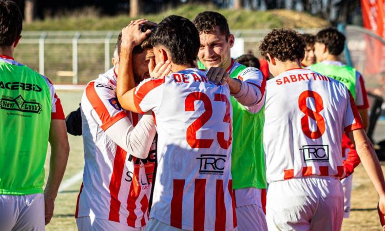 Serie D, la Rata soffre ma esulta: successo pesante firmato Ciabuschi e De Angelis, 2-1 al Notaresco Serie D, la Rata soffre ma esulta: successo pesante firmato Ciabuschi e De Angelis, 2-1 al Notaresco