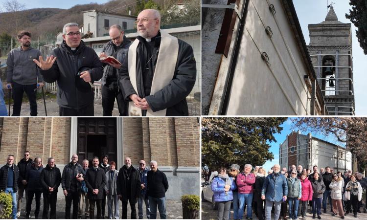 Cingoli, al via tre cantieri nelle chiese colpite dal sisma
