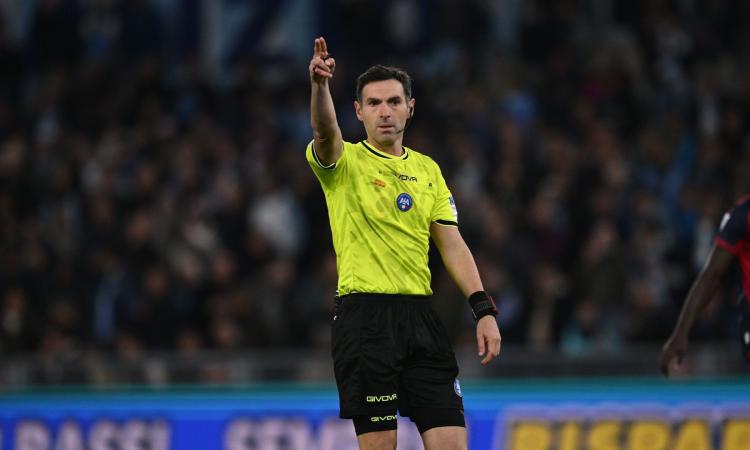 Sacchi fa 75 in Serie A all’Allianz Stadium: l’arbitro maceratese designato per Juventus-Pisa