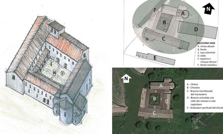 Svelata la pianta segreta dell’Abbazia di Valfucina: un viaggio nell’architettura perduta del San Vicino