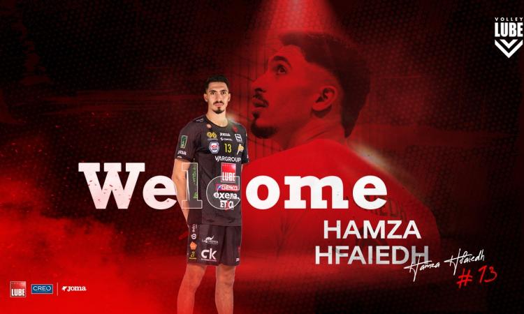 Lube, un rinforzo per il finale di stagione: arriva lo schiacciatore Hamza Hfaiedh