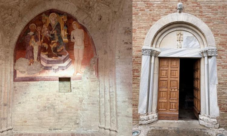 Montelupone, dopo i lavori post sisma riapre al culto l’Abbazia di San Firmano