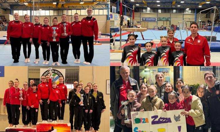 Ginnastica Mogliano pigliatutto a Fermo: conquistati 8 titoli regionali su 10 squadre Ginnastica Mogliano pigliatutto a Fermo: conquistati 8 titoli regionali su 10 squadre