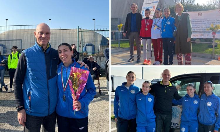 Marini vola ad Alessandria: bronzo ai campionati italiani di mezza maratona per la marciatrice del Cus Macerata
