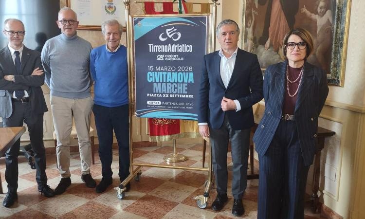 Tirreno-Adriatico, Civitanova pronta alla partenza della settima tappa: "Riabbracciamo il grande ciclismo"