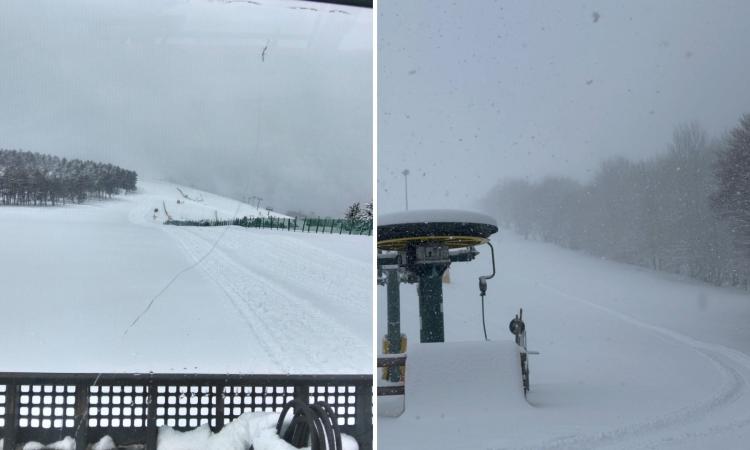 La magia della neve alle porte della primavera: riaprono gli impianti a Bolognola e Frontignano