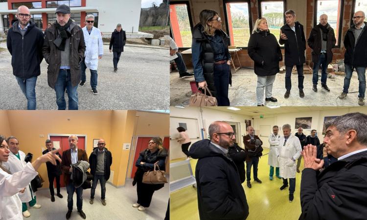 Sanità, vertice all'ospedale di San Severino: focus su macchinari, eccellenze e nuova Casa di Comunità