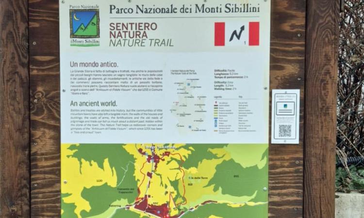 Sentieri Natura dei Monti Sibillini, primo attestato ufficiale per i visitatori Sentieri Natura dei Monti Sibillini, primo attestato ufficiale per i visitatori