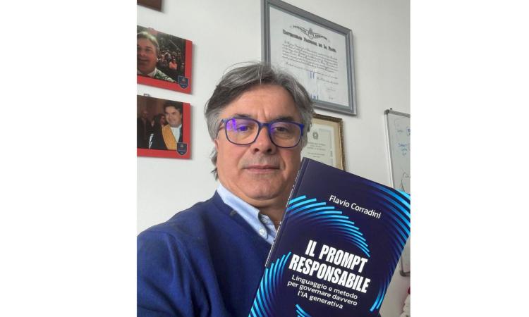 Esce il nuovo libro di Flavio Corradini sull'intelligenza artificiale generativa: "La vera sfida è saperla utilizzare" Esce il nuovo libro di Flavio Corradini sull'intelligenza artificiale generativa: "La vera sfida è saperla utilizzare"