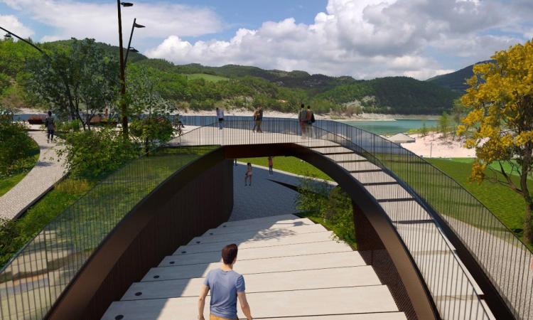 Lago di Fiastra, al via la riqualificazione: edificio ipogeo ed e-bike per San Lorenzo
