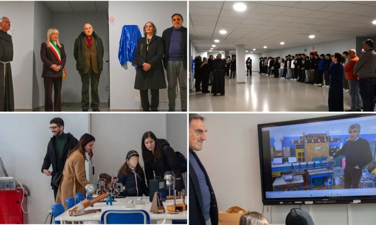 San Severino, laboratorio di fisica del 'Divini' dedicato al professor Donati: “Un maestro che ha lasciato il segno”
