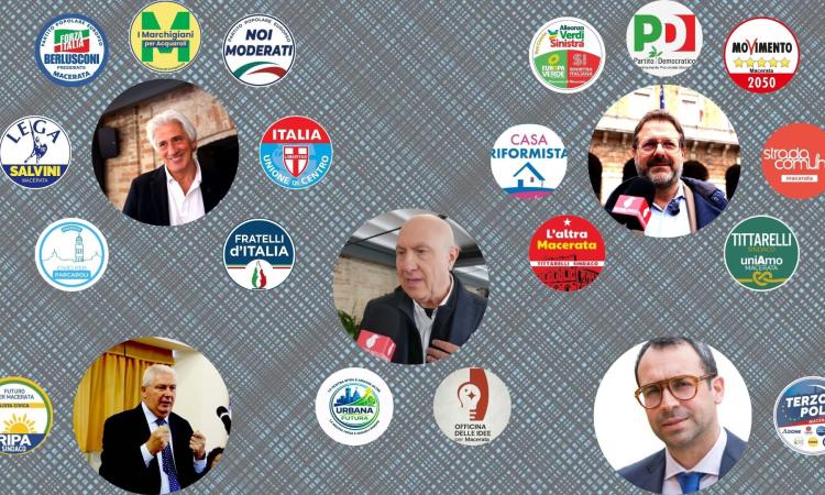 Macerata, per votare servirà una bussola? Cinque candidati sindaci e (già) una galassia di liste