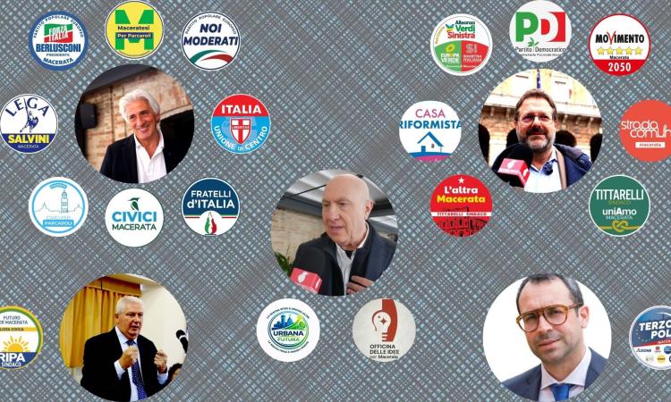 Macerata, per votare servirà una bussola? Cinque candidati sindaci e (già) una galassia di liste Macerata, per votare servirà una bussola? Cinque candidati sindaci e (già) una galassia di liste