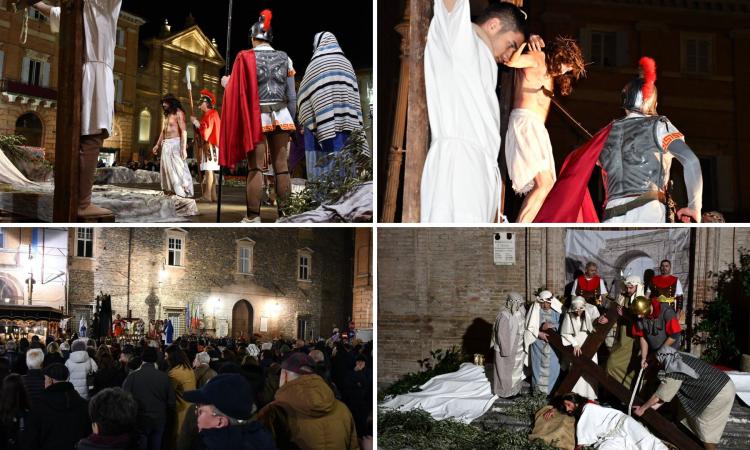 Matelica, successo e partecipazione per la tradizionale Via Crucis Matelica, successo e partecipazione per la tradizionale Via Crucis