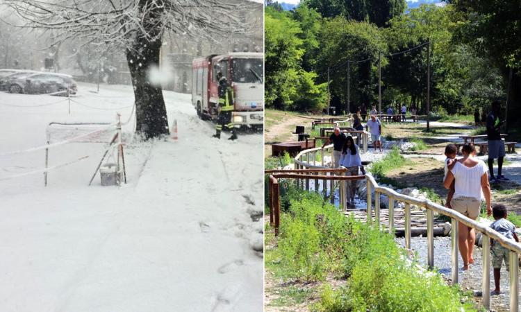 Meteo Marche, dal ciclone invernale al caldo estivo in 72 ore: Pasqua e Pasquetta da record Meteo Marche, dal ciclone invernale al caldo estivo in 72 ore: Pasqua e Pasquetta da record