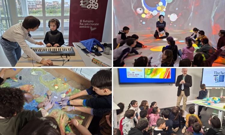 Scuola senza pareti: i bambini del Convitto "Leopardi" alla scoperta della tecnologia inclusiva con Unimc