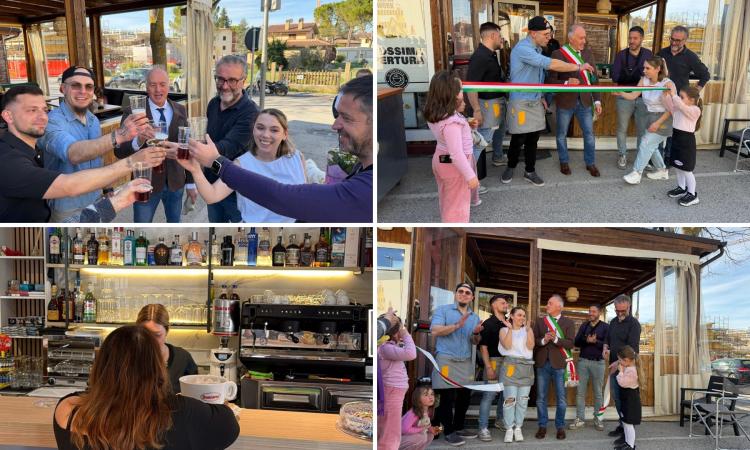 Valfornace riparte dal "Centrale": inaugurata la nuova gestione del bar tabacchi a Pievebovigliana