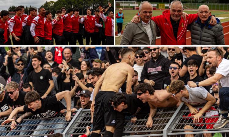 La Juniores campione, il ritorno dei "gemelli del gol" e la rimonta sul campo. Crocioni: "Una domenica da incorniciare" La Juniores campione, il ritorno dei "gemelli del gol" e la rimonta sul campo. Crocioni: "Una domenica da incorniciare"
