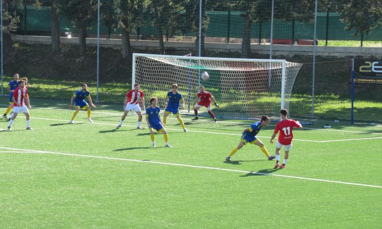 Chiesanuova 0-0 Montegranaro: pari senza reti e playout in vista per i biancorossi di Mariotti