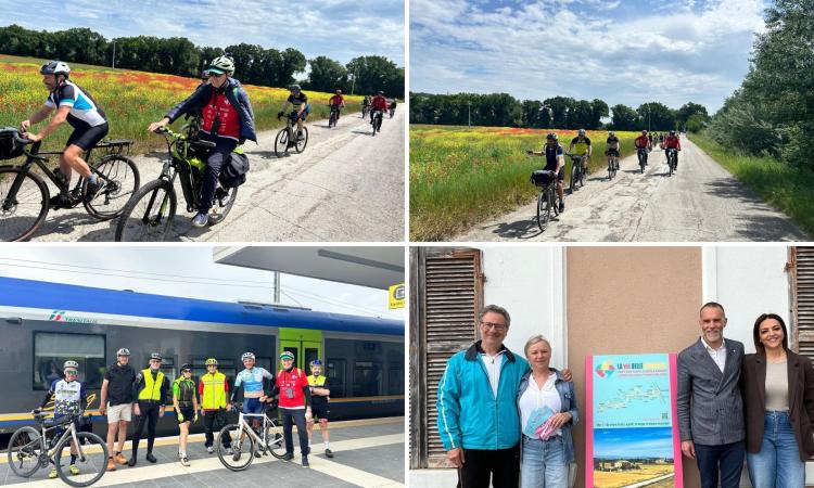 Inaugurata “La Via delle Abbazie”: nuovo itinerario cicloturistico tra borghi, abbazie e mobilità sostenibile Inaugurata “La Via delle Abbazie”: nuovo itinerario cicloturistico tra borghi, abbazie e mobilità sostenibile