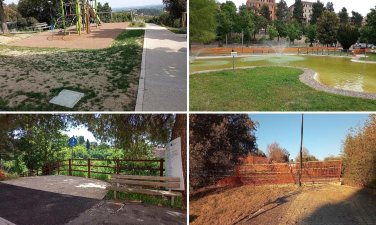 Macerata - Pnrr e aree verdi, la denuncia di un cittadino: "Lavori infiniti, cemento e piante sparite"