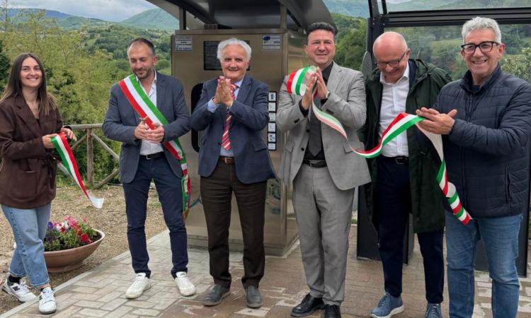 Camporotondo, inaugurata la Casa dell'acqua: erogazione gratis per tutto il mese di maggio