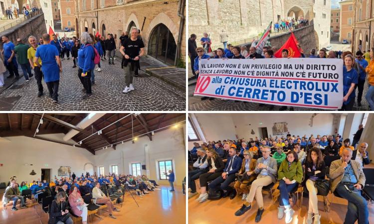 Crisi Electrolux, Matelica fa muro con i sindaci: "Fronte unitario per fermare la chiusura di Cerreto d’Esi" Crisi Electrolux, Matelica fa muro con i sindaci: "Fronte unitario per fermare la chiusura di Cerreto d’Esi"