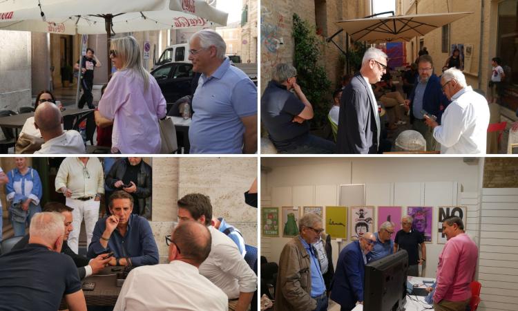 Macerata, lo scrutinio in diretta: Parcaroli al 52% dopo 30 sezioni su 44