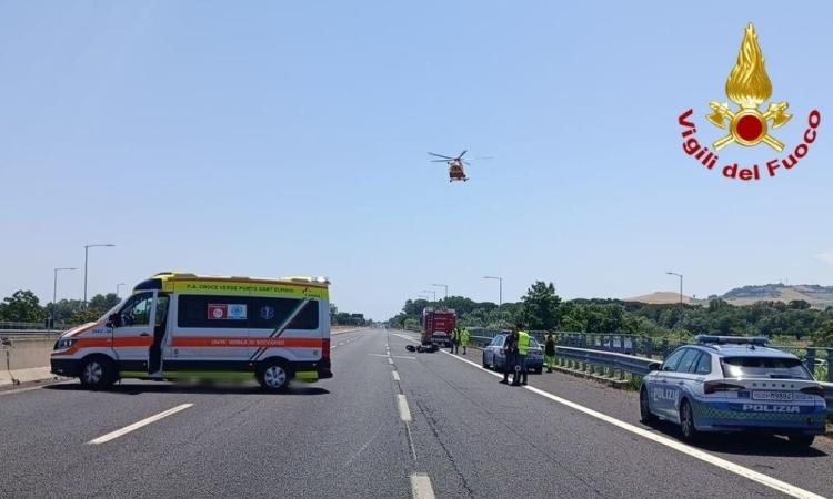 ncidente-mortale-a14-porto-santelpidio-moto-auto