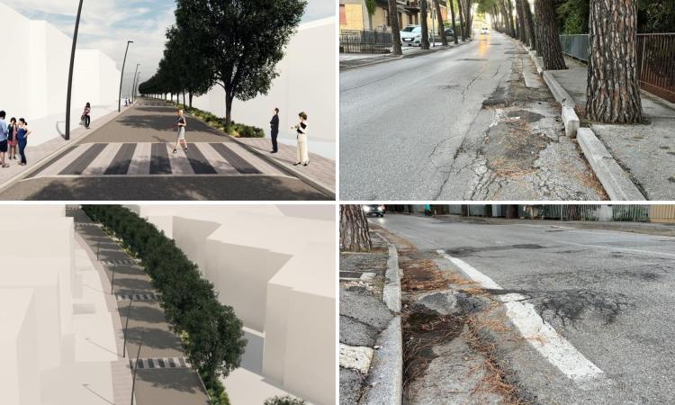 Corridonia, viale Montolmo si prepara al restyling: investimento da 750mila euro Corridonia, viale Montolmo si prepara al restyling: investimento da 750mila euro