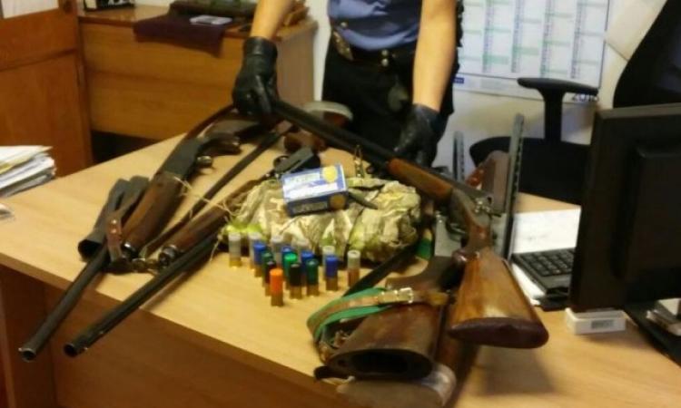 A caccia ubriaco e senza porto d'armi: nei guai 35enne di Cingoli