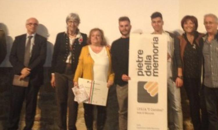 L'Ipsia Corridoni premiato al concorso "Pietre della memoria"