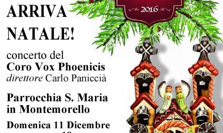 Il Vox Phoenicis per la rassegna "Il gusto del Natale" con i Cappuccini di Recanati