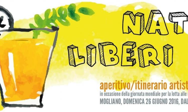 "Nati liberi! Aperitivo e itinerario artistico": a Mogliano la giornata mondiale lotta alla droga