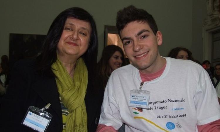 Nicolas Tartabini fra i primi in Italia al Campionato Nazionale delle Lingue