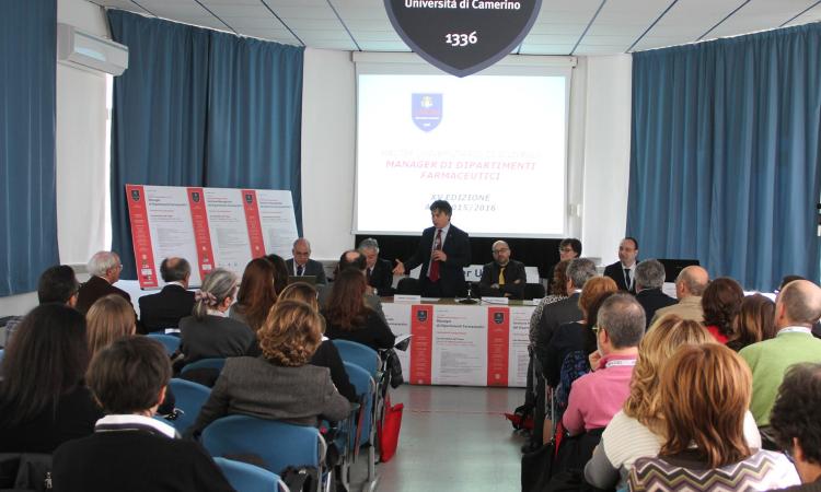 Unicam: inaugurata la nuova edizione del Master in "Manager di Dipartimenti Farmaceutici"