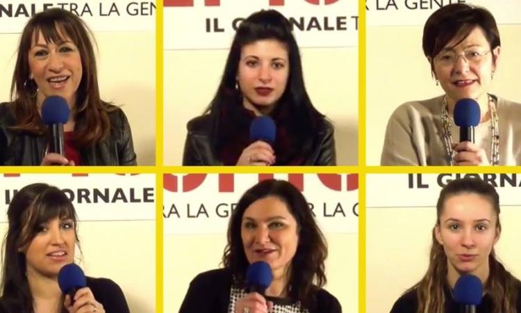 Collage di donne maceratesi: buon 8 marzo! - VIDEO