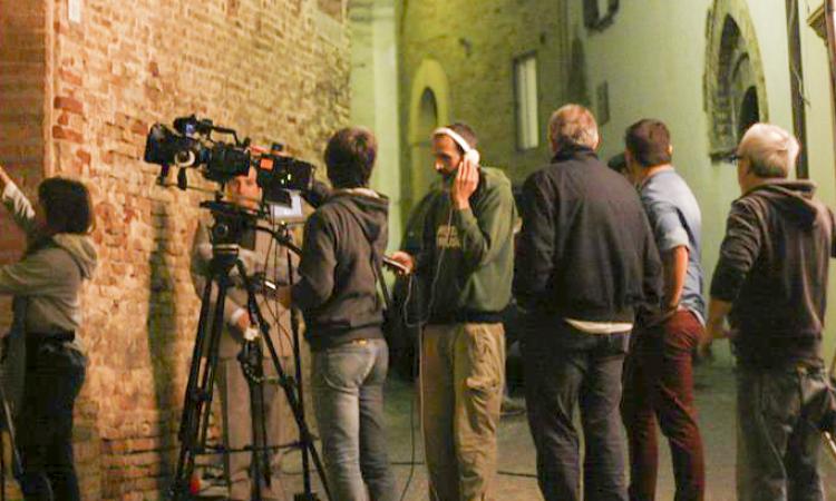 Un set a Potenza Picena per un film su Gigli