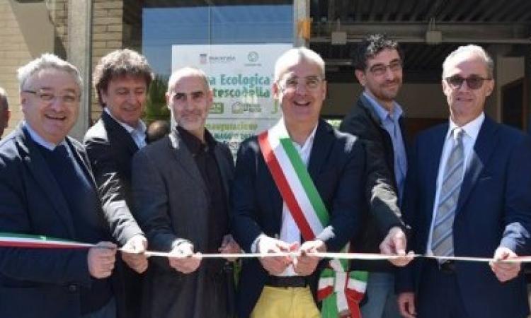 Inaugurata la nuova Area Ecologica a Fontescodella