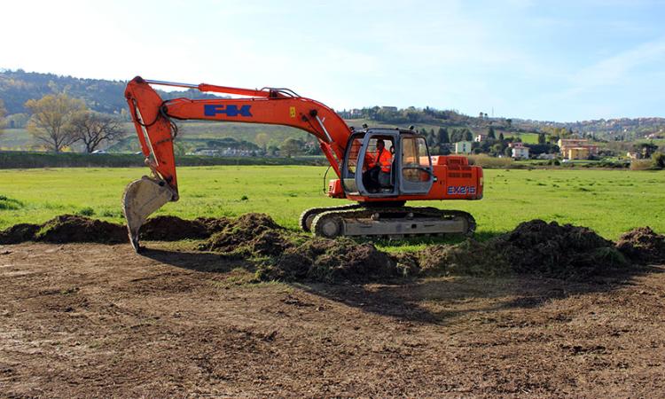 Macerata: al via i lavori per il nuovo campo sportivo a Villa Potenza - FOTO E VIDEO -